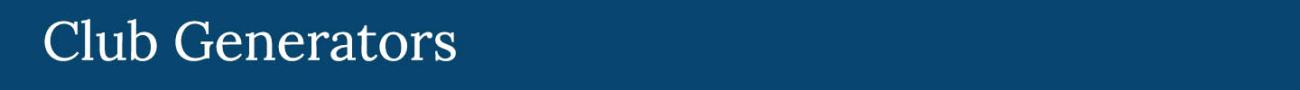 Club Generators