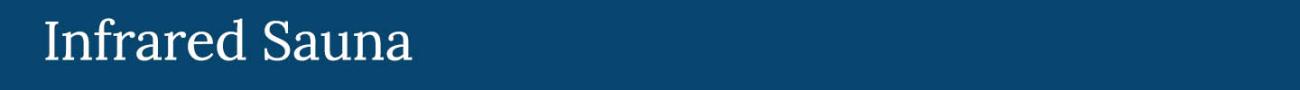 Infrared Saunas
